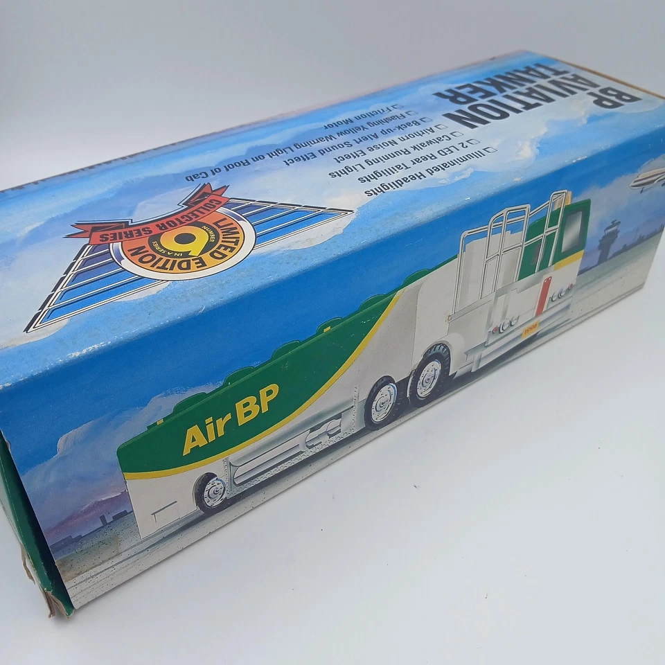 Vintage Air BP Aviation Tanker Truck Limited Edition Lights Sound Friction Motor - Image 4 of 4