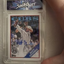 2023 Topps Series 2 #88BA-MSW Matt Swarmer 1988 Topps Baseball Autographs RC