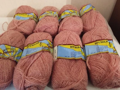 Lot de 8 pelotes de laine WELLECOME PERNELLE - REYNOLDS Les Saisons 50 g - Photo 1/2