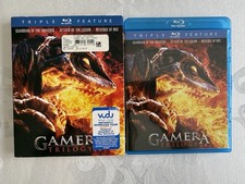Gamera Trilogy Blu-ray Disc, 2011, 2-Disc Set W Slipcover - FAST HANDLING