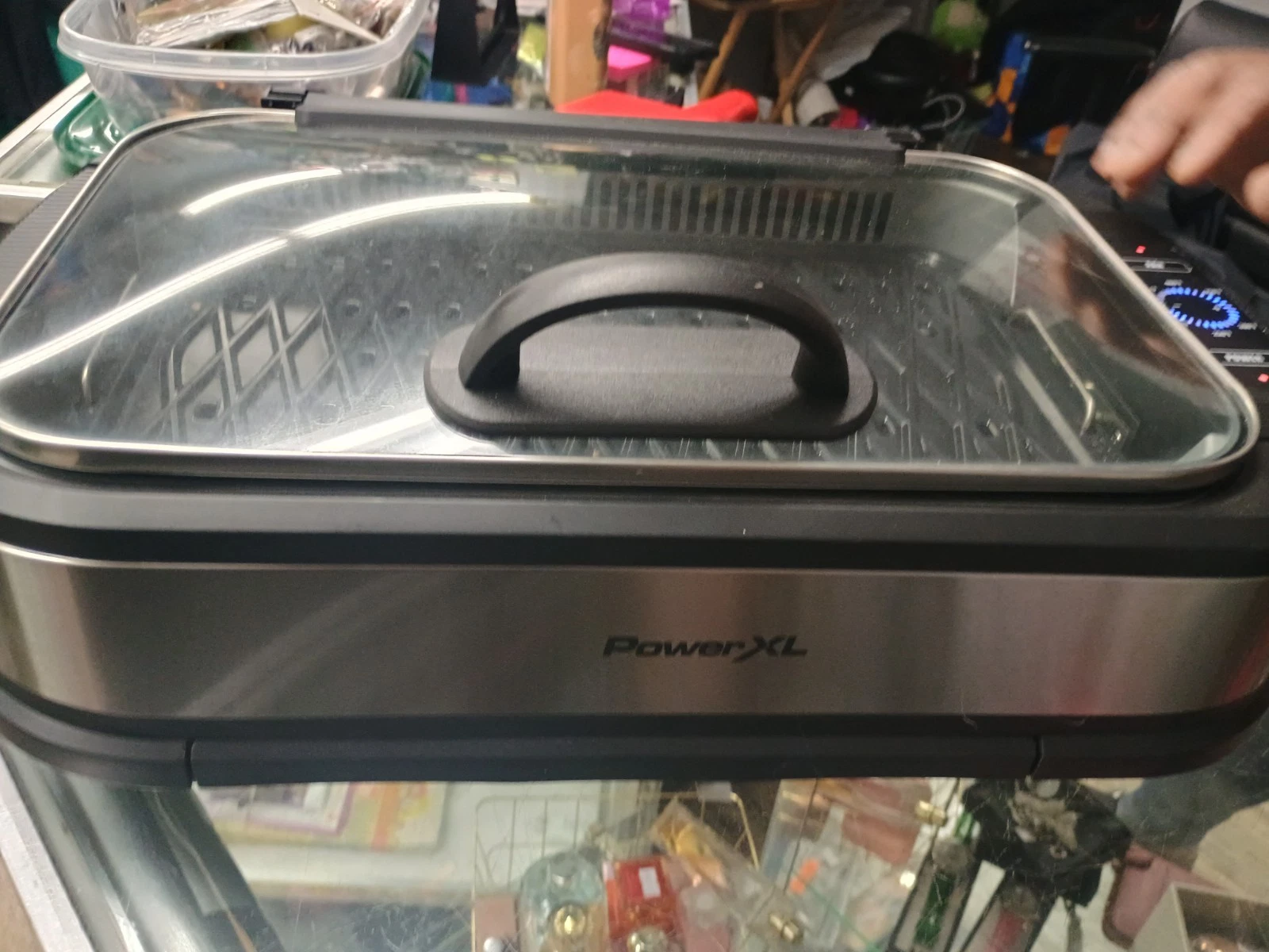 Power XL Indoor Smokeless Grill Pro PG-1500FDR Easy Beginner Clean -Tested/Works
Opens in a new wind