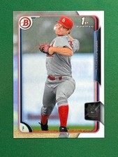 2015 Bowman Baseball 1st Bowman Prospects #BP84 Nick Petree