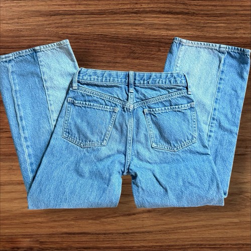 GAP Girls Denim Jeans Jacket and Old Navy Baggy High Rise Wide Leg Jeans Size 10 - Picture 4 of 12