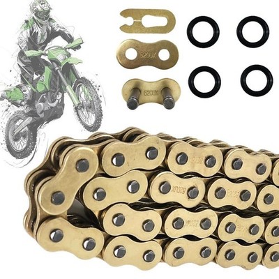 NICHE Gold 520 X-Ring Chain 120 Links With Connecting Master Link Motorcycle