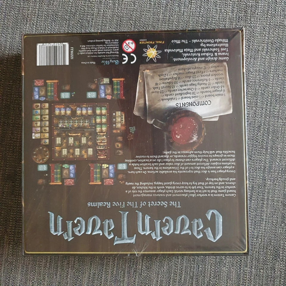 Cavern Tavern: The Secret of The Five Realms Board Game - New & Sealed - Image 2 of 2