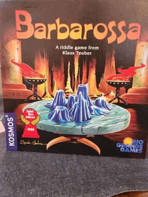 Barbarossa Board Game Klaus Teuber Kosmos Rio Grande 1998 Complete Germany