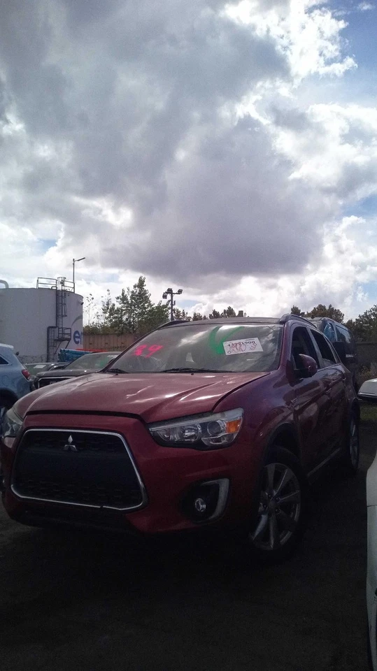 Used Front Center Interior Rear View Mirror fits: 2015 Mitsubishi Outlander spor - Image 3 of 4