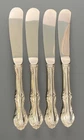 FOUR (4) international Joan of Arc Sterling Silver Butter Spreader 5 7/8 No Mono