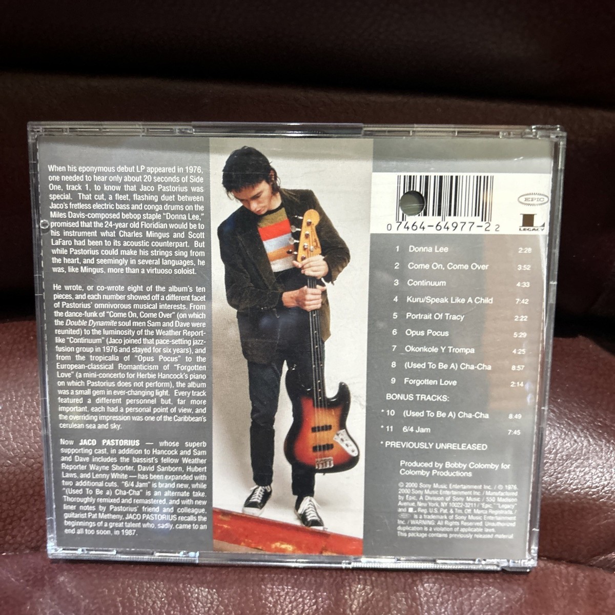 Jaco Pastorius CD - (self-titled) | eBay