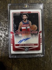 2024-25 Panini Donruss Optic - Signature Series Justin Champagnie Auto