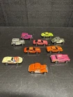 Vintage 1988 Hot Wheels Micro Color Racers Lot Of 10 Cars Good Shape HTF