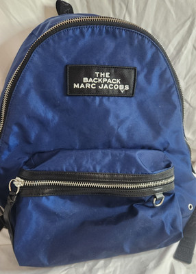 Marc Jacobs THE BACKPACK Navy Blue Nylon
