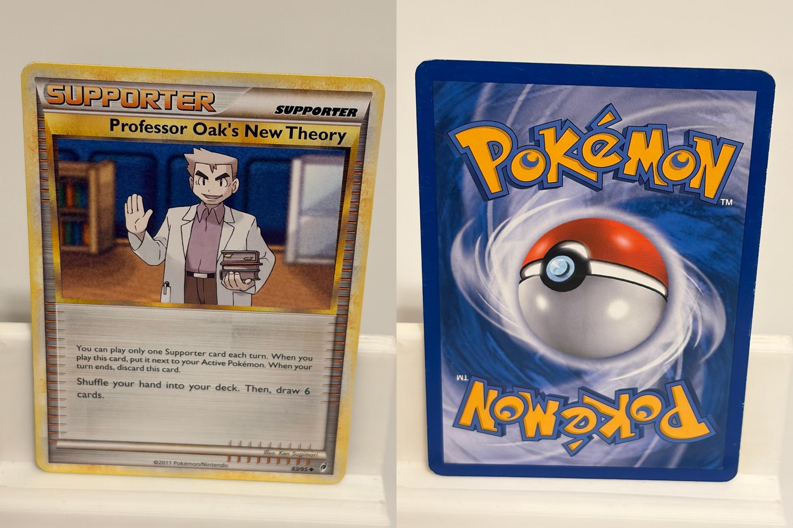 Professor Oak's New Theory 83 HEAVILY PLAYED Call of Legends 95 Pokemon