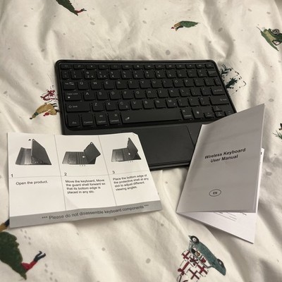 Abnehmbare magnetische Tastatur für iPad 