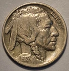 #1 Low Mintage very fine++ 1913 D Type 1 Buffalo Head Nickel