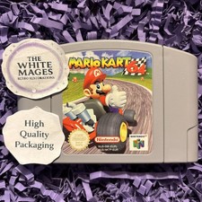 Mario Kart 64 | Genuine Cartridge | N64 Nintendo 64 | Fully Cleaned & Tested