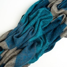 Boho Yak Wool Throw Blanket 46x96 Soft Couch Bed Housewarming Gift