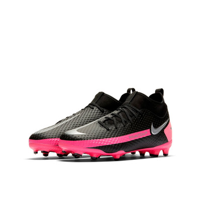 Nike Phantom GT Academy FG MG Black & Pink Sz 13 Soccer Cleats CW6667 006 NEW