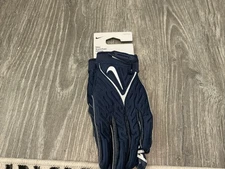 Nike Superbad Football Gloves Navy Blue Adult Unisex Size 2XL