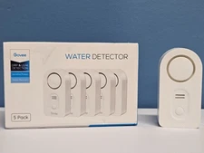 Read Ad Govee Drip & Leak Detection Water Detector 5 pack - New in Open Box