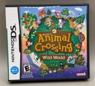 Animal Crossing: Wild World (Nintendo DS, 2005) CIB Case Manual Game Cartridge