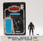 Tie Fighter Pilot 100% Complete 48 Back-A Star Wars ESB 1982 Kenner NO REPRO