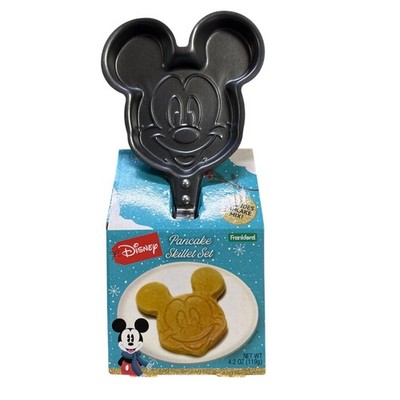 Disney Mickey Mouse Pancake Skillet Set with Mix Frankford Holiday Gift New