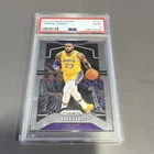 2019-20 Panini Prizm LeBron James #129 PSA 9 Los Angeles Lakers Basketball Card