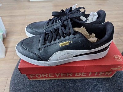 Puma Shuffle Puma Black-Puma White Gold