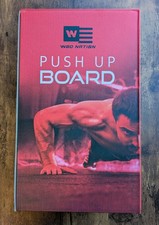WOD Nation PUSH UP BOARD - NEW! Improve Your Home Gym Workouts!