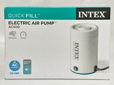 Intex QuickFill Electric Air Pump AC400 400 L/min Inflates & Deflates 220–240V