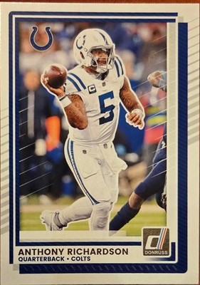 NFL, Indianapolis Colts, Donruss, Anthony Richardson, No. 93