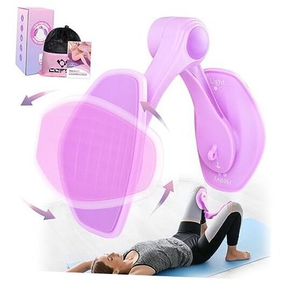 Thigh Master Thigh Exerciser for Women, Enhanced Resistance Hip Violet(No Band)
