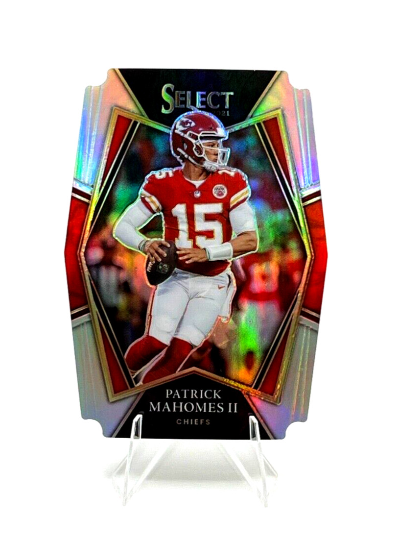 2021 Panini Select Patrick Mahomes II Premier Level Silver Prizm Die-Cut #102