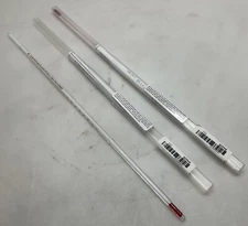 2 Pack Thermco ACC639SSC Liquid In Glass Thermometer 405mm L x 125mm 0° To 200°