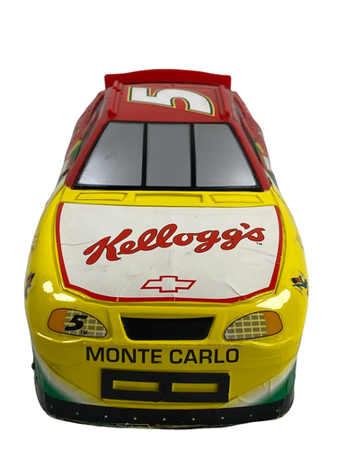 NASCAR Sasco Streichholzschachtel Aufbewahrung Rennwagen #5 Frottee Labonte Monte Carlo mit Rampe - Bild 2 von 13