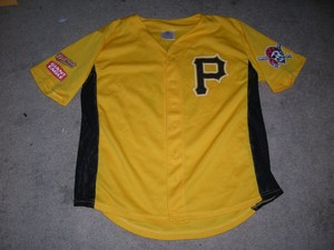pirates button up jersey