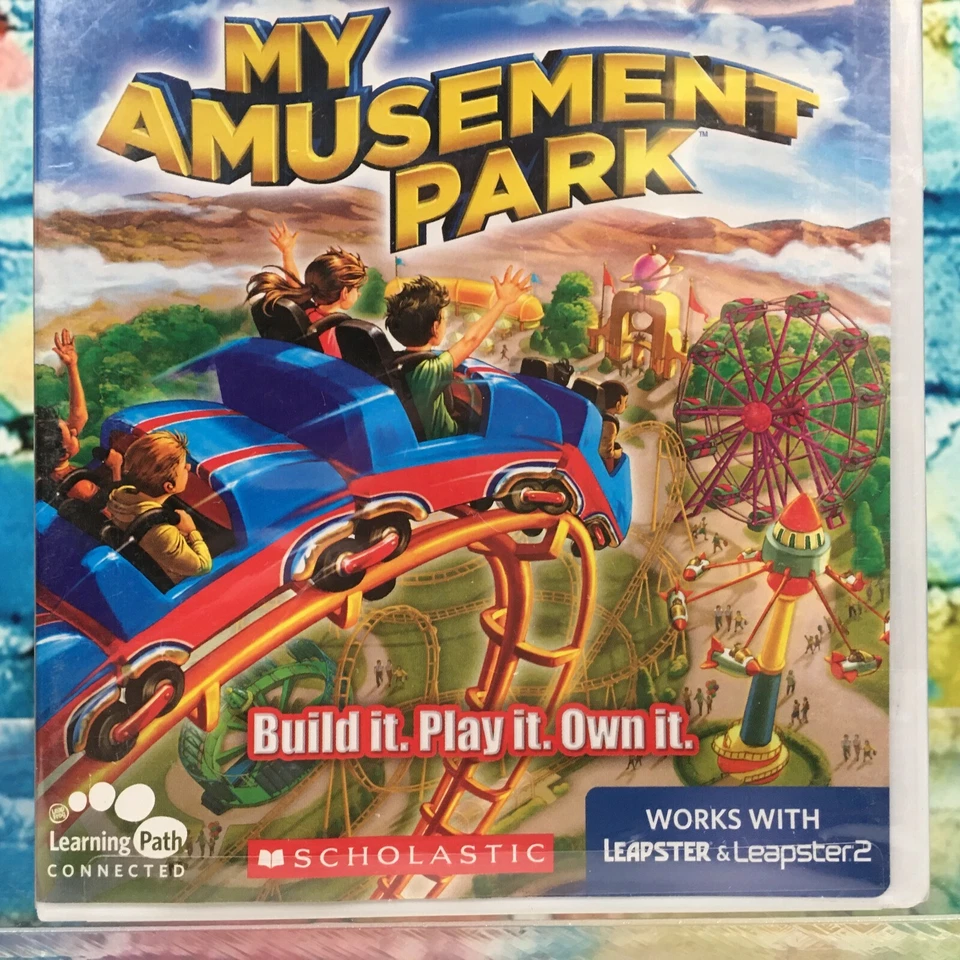 3 Leapster Leap Frog Games Learn Kid Amusement Park Dinosaurs I Spy Ages 5-8 NEW - Image 3 of 4