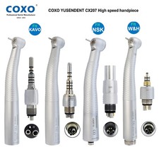 COXO Dental Handpiece High Speed Fiber Optic LED CX207-G KaVo NSK Coupling