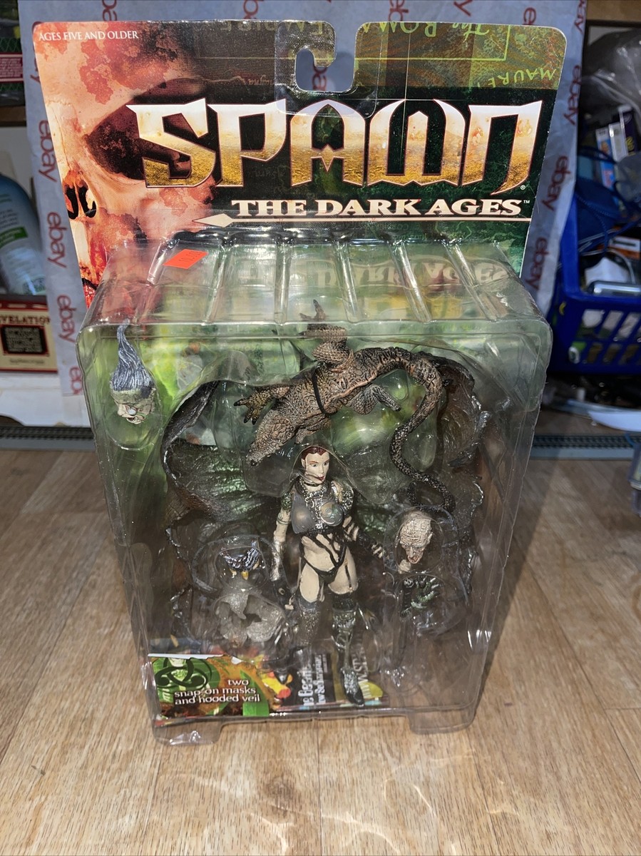 McFarlane Toys Spawn Ultra-Action Figures The Dark Ages The Necromancer MOC  VTG