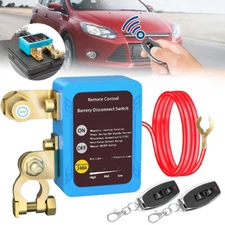 Car Battery Switch Disconnect Power Kill Master Isolator Cut Off Remote Control