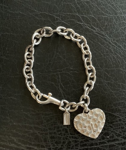 coach heart bracelet