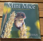 Mini Mice The Tiny World of Harvest Mice 2021  MINI CALENDAR COLLECTIBLE CALENDA
