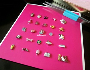 Details About Origami Owl Rare Htf Charms Pink Sunglasses And Mixer Coral Pumpkin More