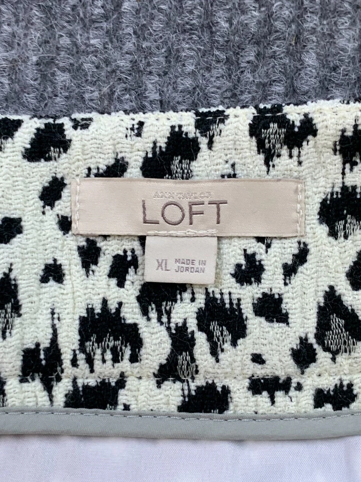 Minifalda forrada con estampado de leopardo Loft con bolsillos XL Mob Wife Glam Event Baddie  Foto 4 de 4