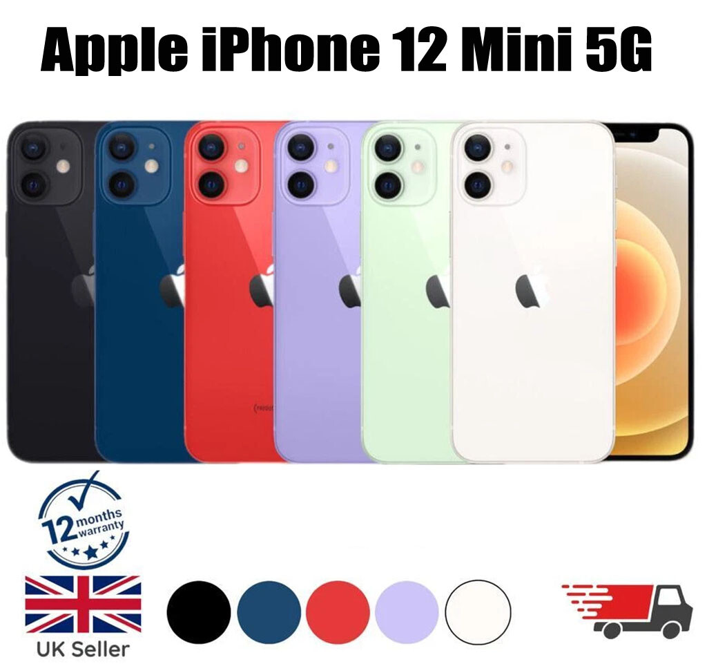 香港版　Apple iPhone 12 mini 64GB A2399 Apple iPhone 12 Mini Smartphone, 64GB, Black, Network