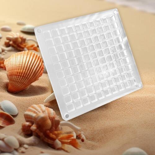 Acrylic Seashell Display Box Clear Small Craft Organizers Container for Nail - Picture 1 of 5