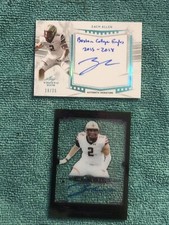 2019 Leaf Trinity Inscriptions 19/25 Zach Allen #A-ZA1 & Clear Auto Ie