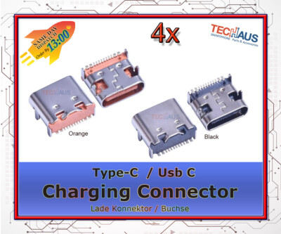 Type c Usb Lade konnektor universal SMD usb charging Connector DIY 16 / 12 pin