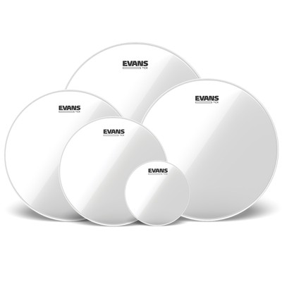 Evans TCX Clear Tenor Drumhead Pro Pack (6'', 10'', 12'', 13'', 14'')